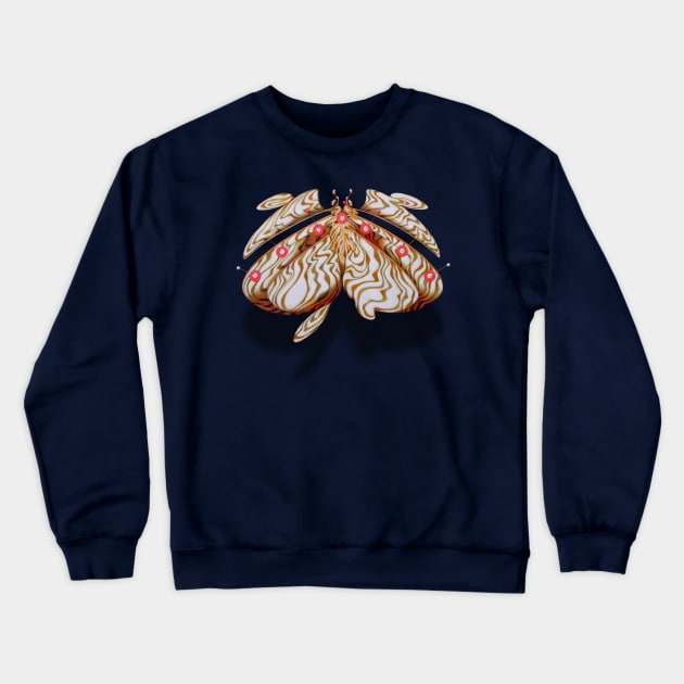 The albino butterfly Crewneck Sweatshirt by federicocortese